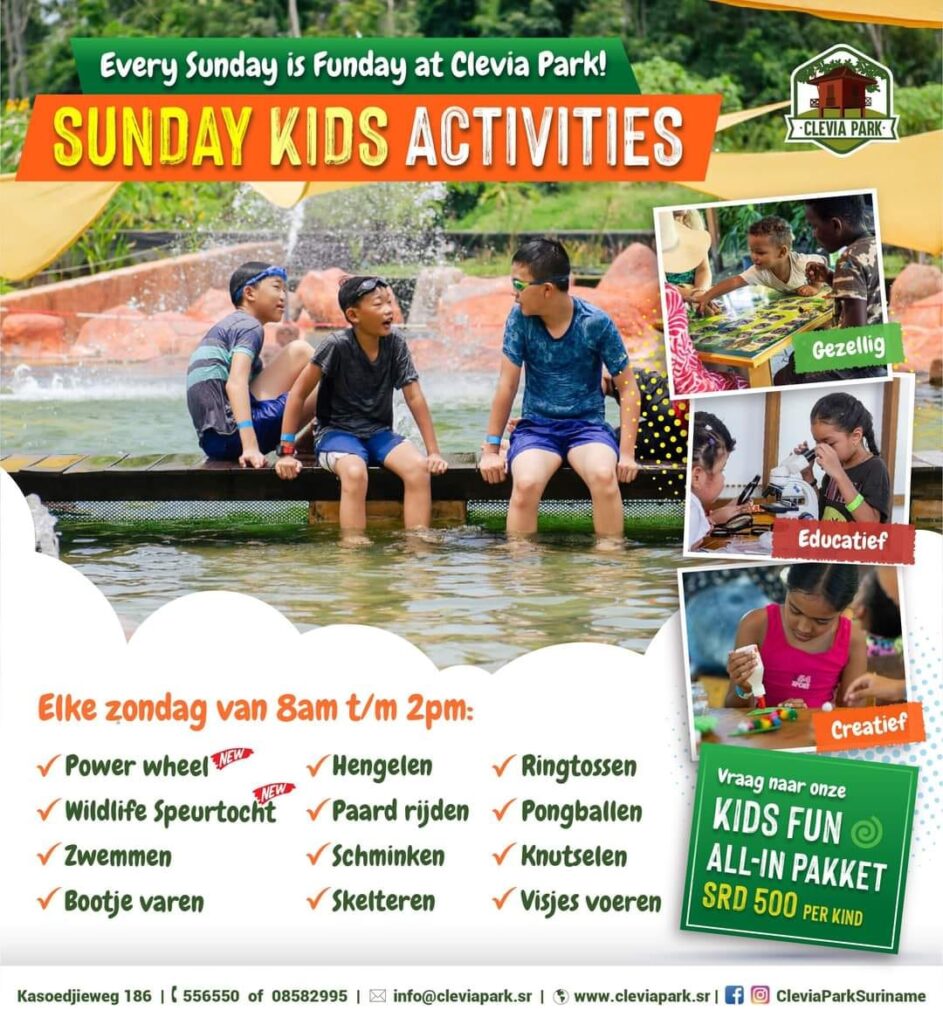 Sunday Kids Activities